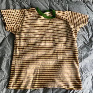 Big Bud Press | Stripped T-Shirt | L